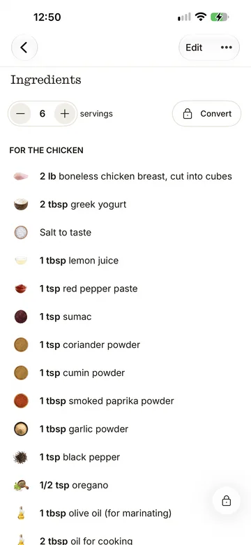 ReciMe — Zutaten: Crispy Chicken Shish Wrap